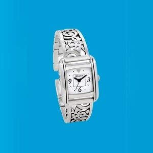Brighton Amalfie Watch Women  Retired Design Rare  (Silver plated) New Battery